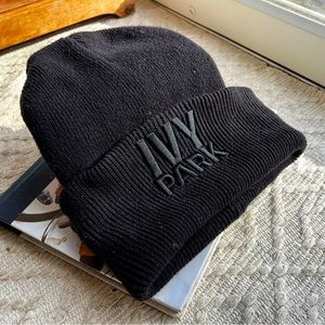IVY PARK black slouchy beanie